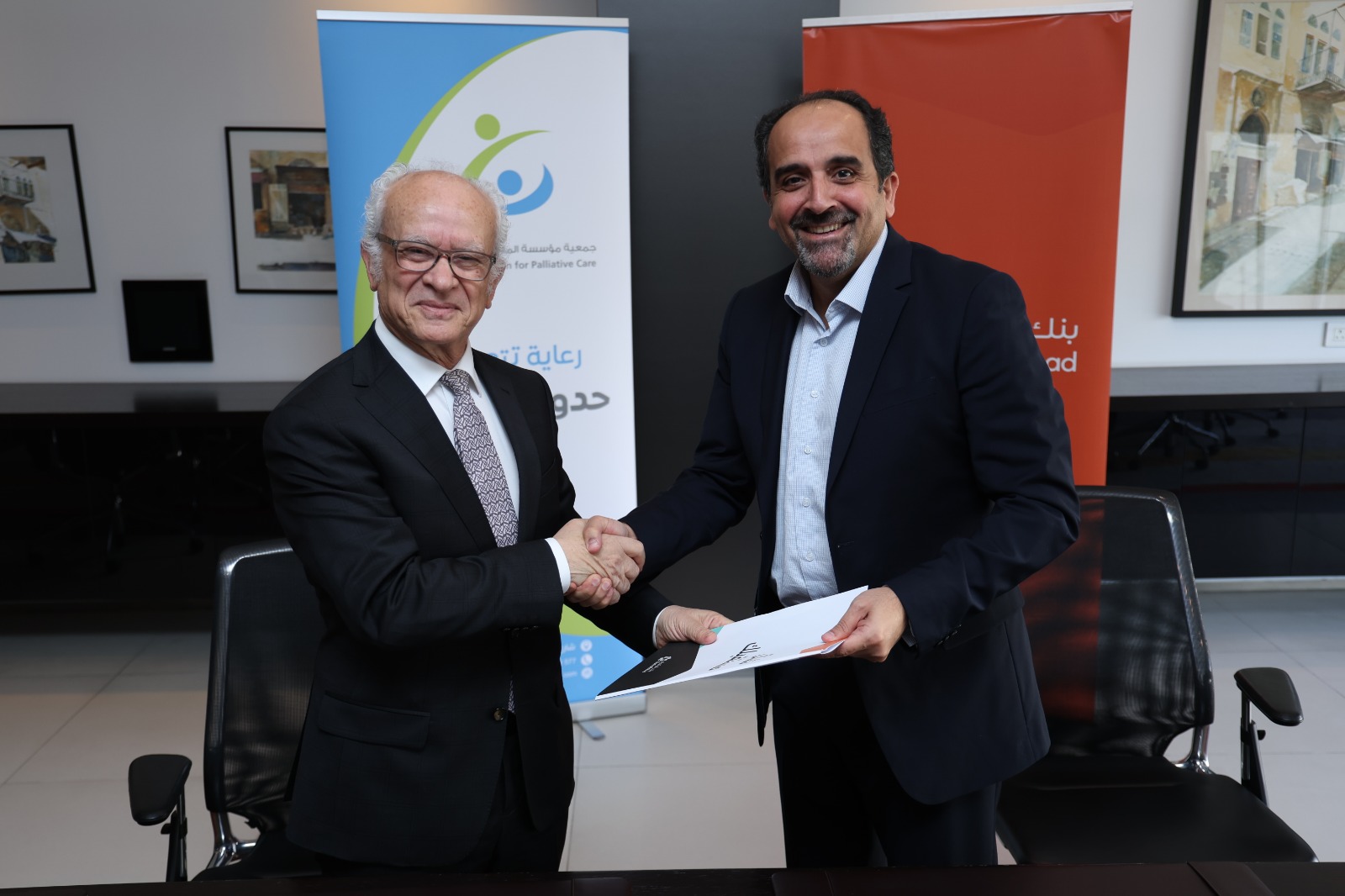 بنك الاتحاد يوقع اتفاقية تعاون لمدة 3 سنوات مع جمعية مؤسسة الملاذ للرعاية التلطيفية 