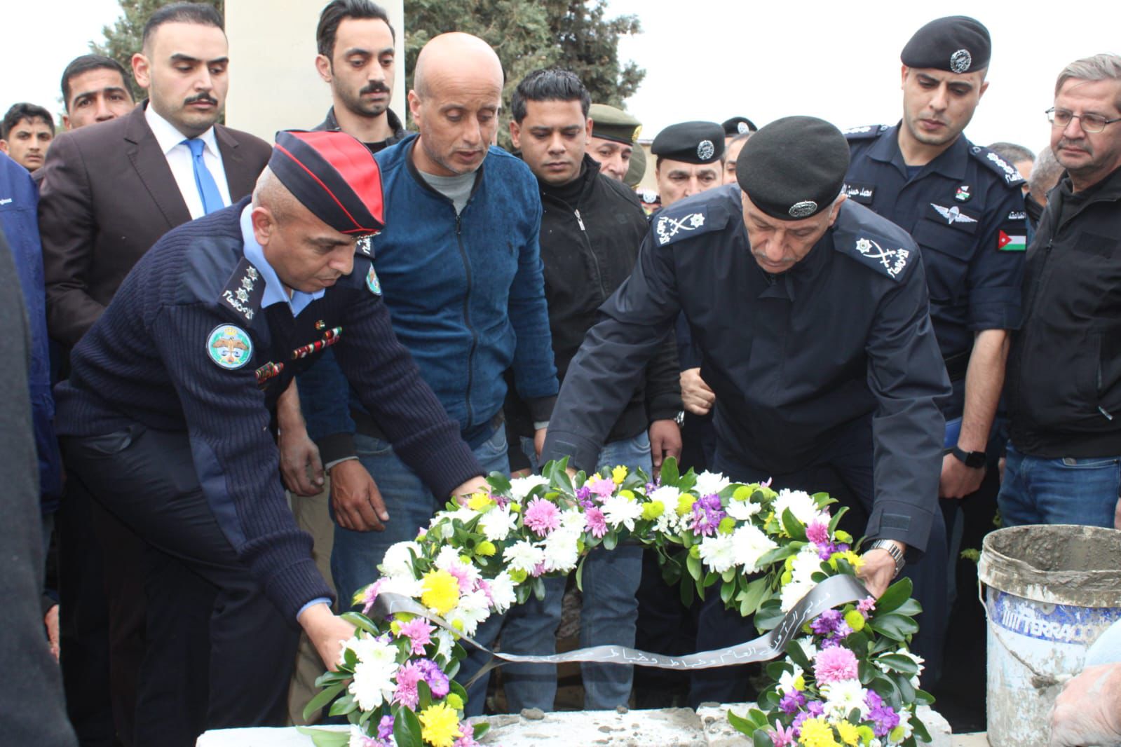 مديرية الأمن العام تشيع شهداءها المواجدة والرقب والدويكات - صور