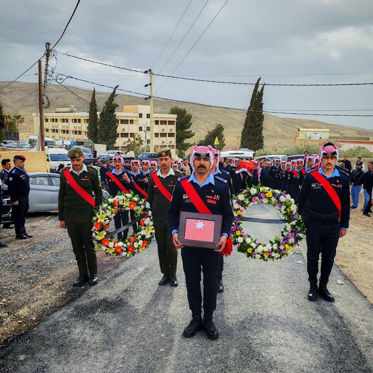 مديرية الأمن العام تشيع شهداءها المواجدة والرقب والدويكات - صور