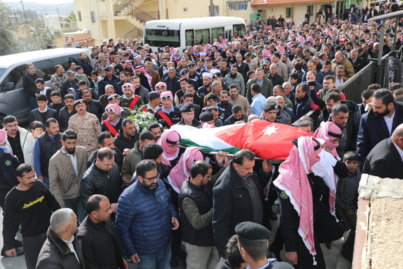 مديرية الأمن العام تشيع شهداءها المواجدة والرقب والدويكات - صور