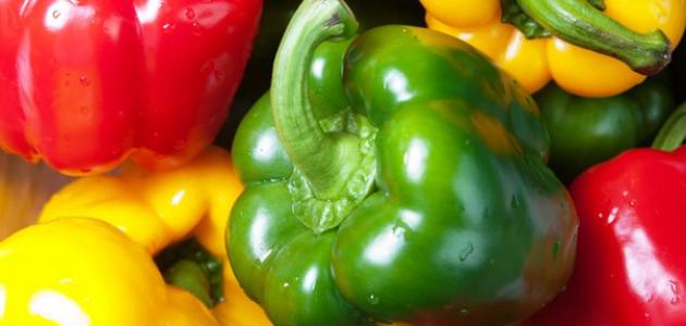 فوائد الفلفل الحلو الصحية