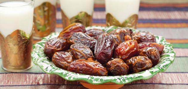 فوائد التمر والحليب للحامل