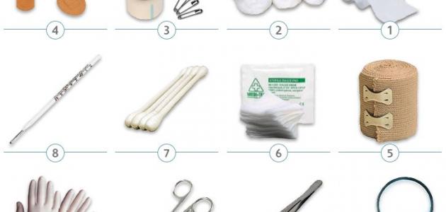 مكونات حقيبة الإسعافات الأولية وأهميتها