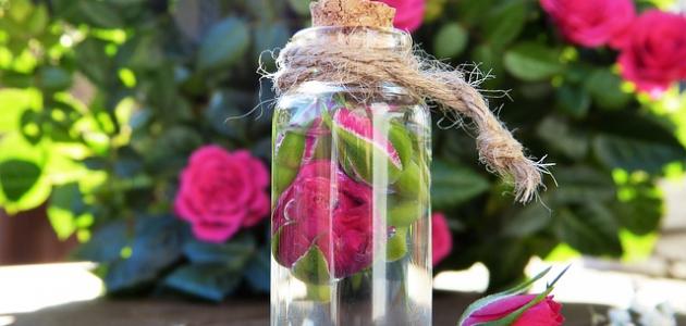 فوائد ماء الورد والنشا للوجه