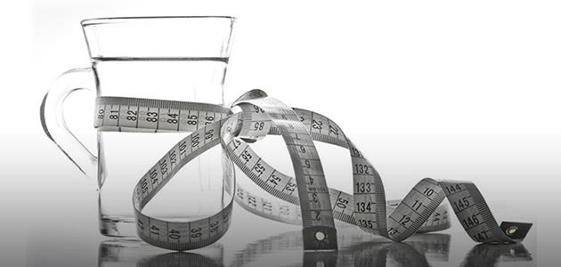 دور الماء في فقدان الوزن