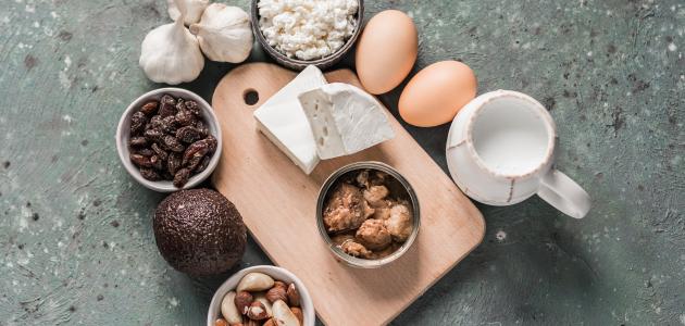 مصادر الكالسيوم والمغنيسيوم في الأطعمة