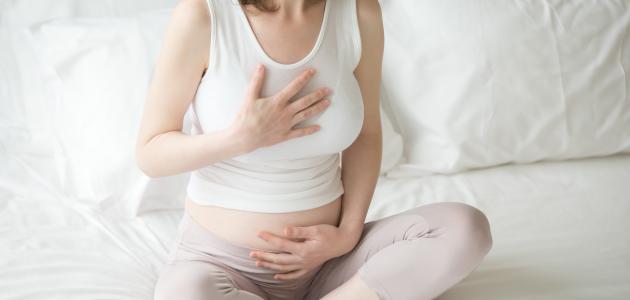 أسباب المغص لدى الحامل